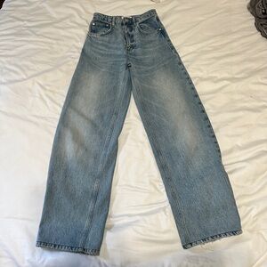 Frame Barrel Leg Jeans - size 24